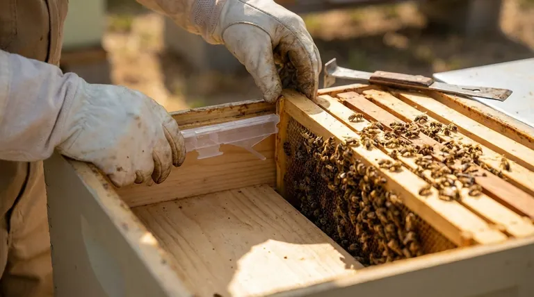 Que faut-il éviter lors de l'installation de pièges à petits coléoptères (Beetle Blasters) dans une ruche ? Évitez ces 3 erreurs de placement coûteuses