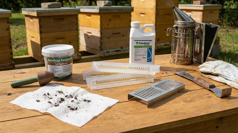 작은 벌집 딱정벌레(SHB)를 다루기 위한 대안 제품에는 어떤 것들이 있습니까? 효과적인 관리 솔루션