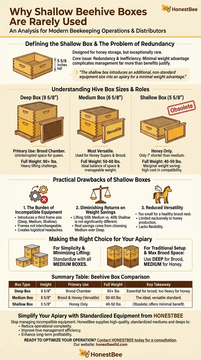 얕은 벌통(shallow box)이란 무엇이며 왜 거의 사용되지 않습니까? 양봉 작업을 간소화하세요 시각적 가이드