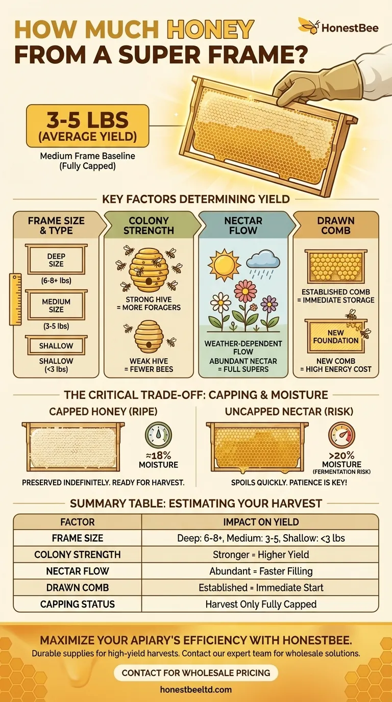 슈퍼 프레임 하나에서 얼마나 많은 꿀을 수확할 수 있을까요? 전문가의 통찰력으로 수확량을 극대화하세요 시각적 가이드