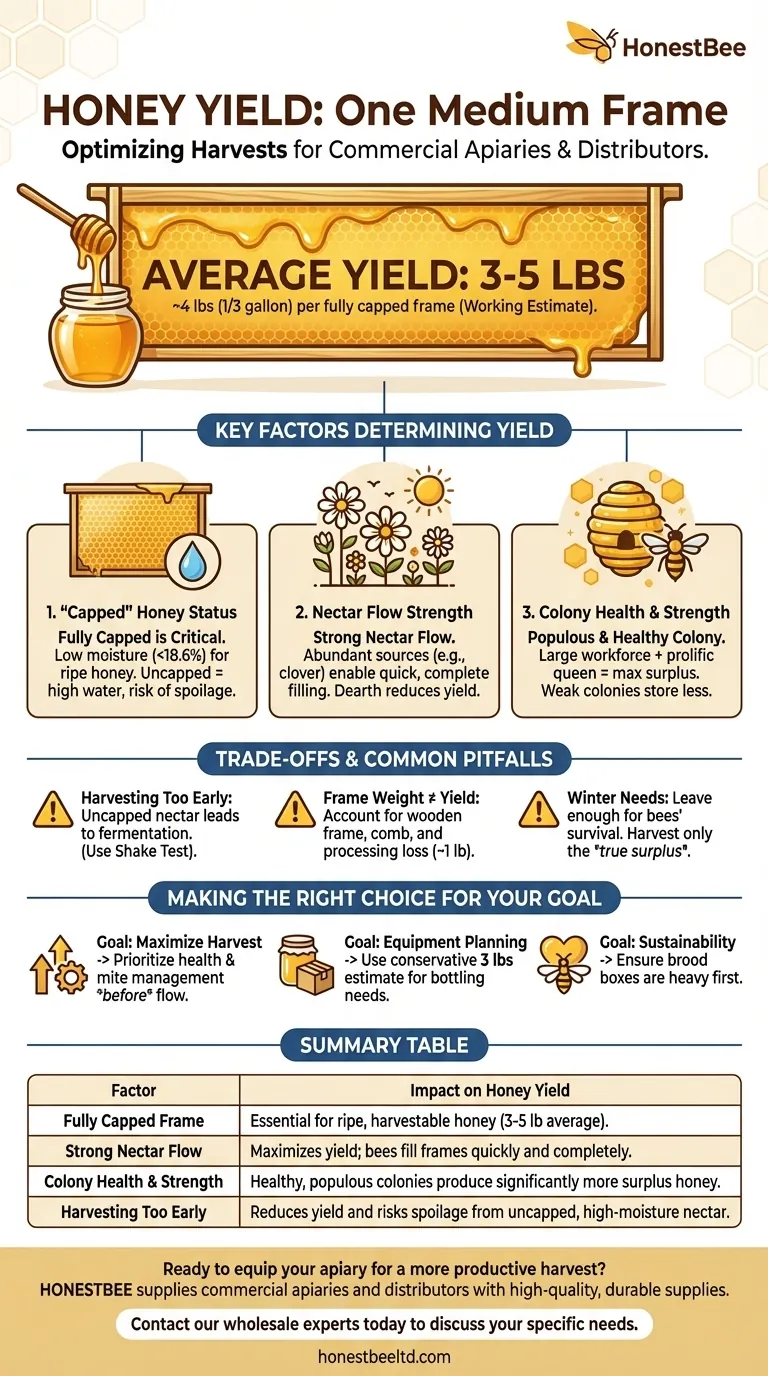 How much honey can one medium frame yield? Unlock the Secrets to Maximizing Your Harvest Visual Guide