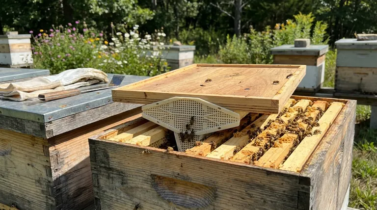 Was ist ein Bienenfluchthilfe und warum wird sie in der Imkerei verwendet? Ein Leitfaden zur sanften Honigernte