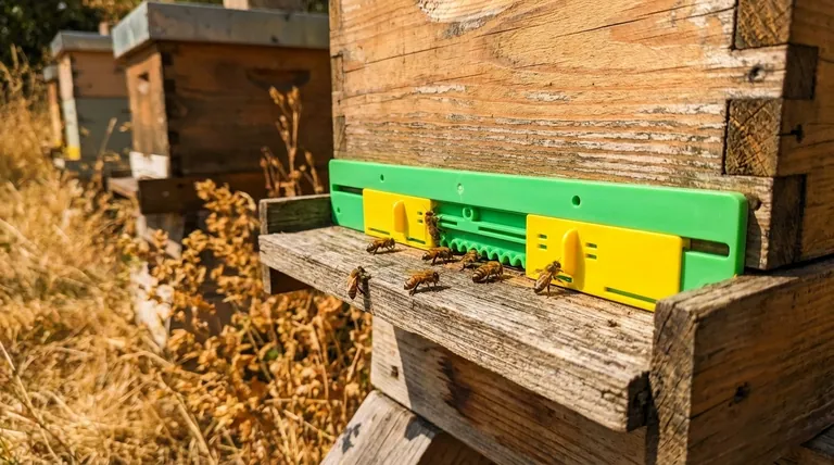 벌집 약탈을 방지하는 데 환기의 역할은 무엇입니까? 벌집 입구와 보안 사이의 중요한 연결고리
