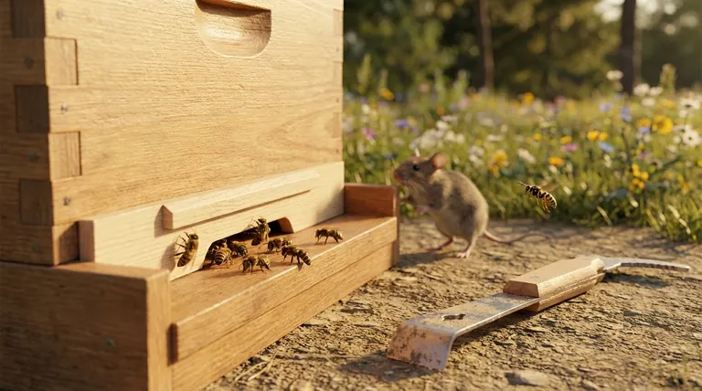 Welche Schädlinge können Bienenstock-Eingangsverkleinerungen (Entrance Reducers) vom Bienenstock fernhalten? Wesentlicher Schutz für Ihre Kolonie