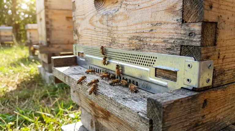 8구 및 10구 장비용으로 설계된 입구 감속기에는 어떤 기능이 포함되어 있습니까? 벌통 보안 및 건강 가이드