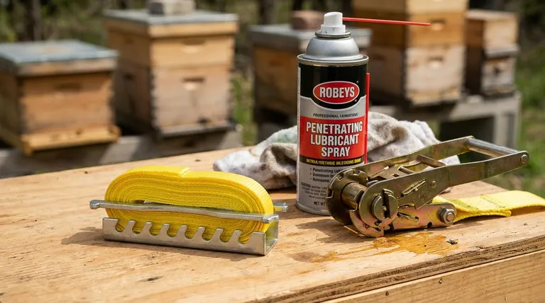 Welche Wartung ist für Bienenstockgurte erforderlich? Ein Leitfaden zur Pflege von Ratschen- vs. Rollverschlussgurten