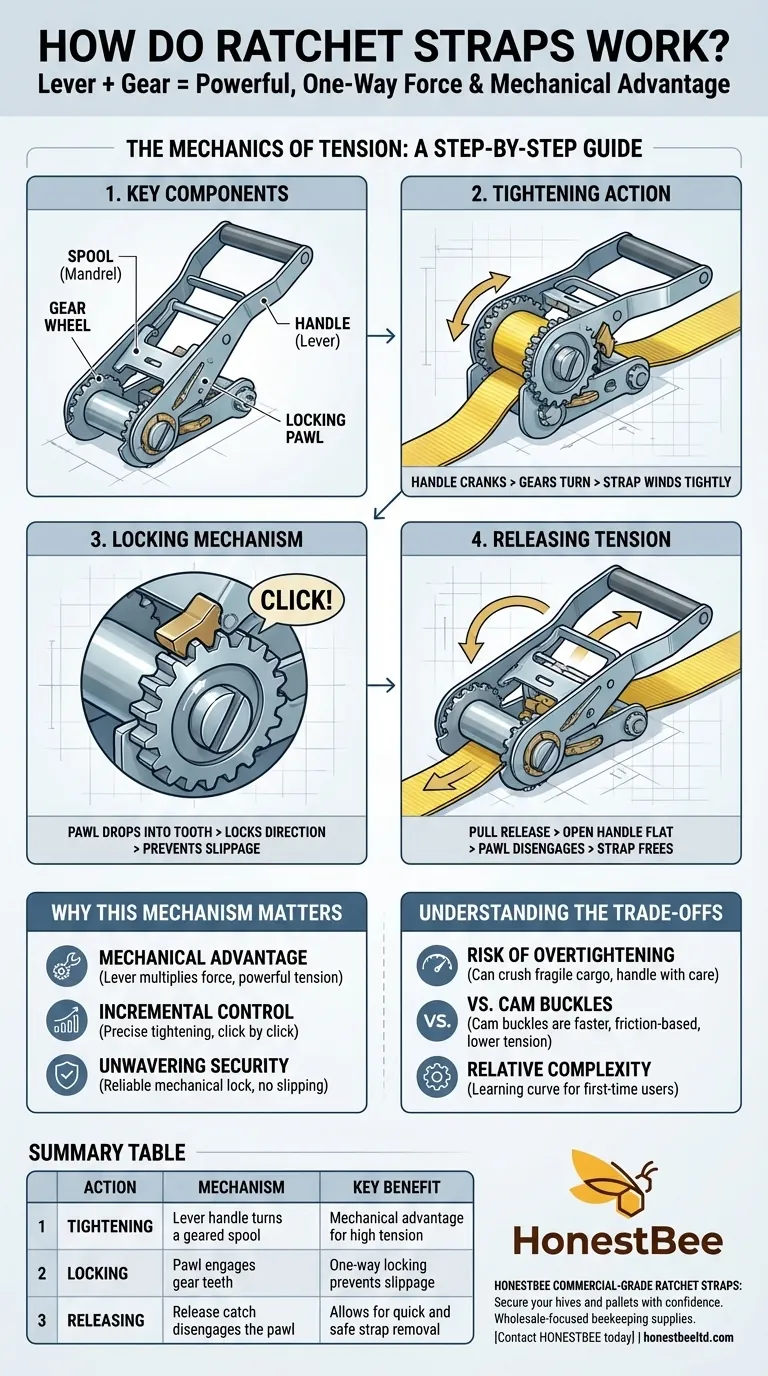 How do ratchet straps work? Master the Mechanism for Maximum Load Security Visual Guide