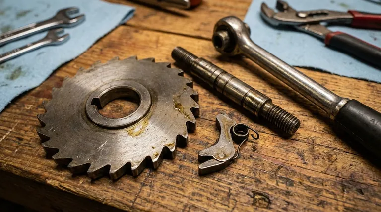 래칫 메커니즘의 주요 구성 요소는 무엇입니까? 핵심 부품 및 기능에 대한 가이드