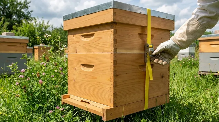 Emlock은 무엇에 사용되나요? 운송 중 및 야생 동물로부터 벌통을 안전하게 보호하세요