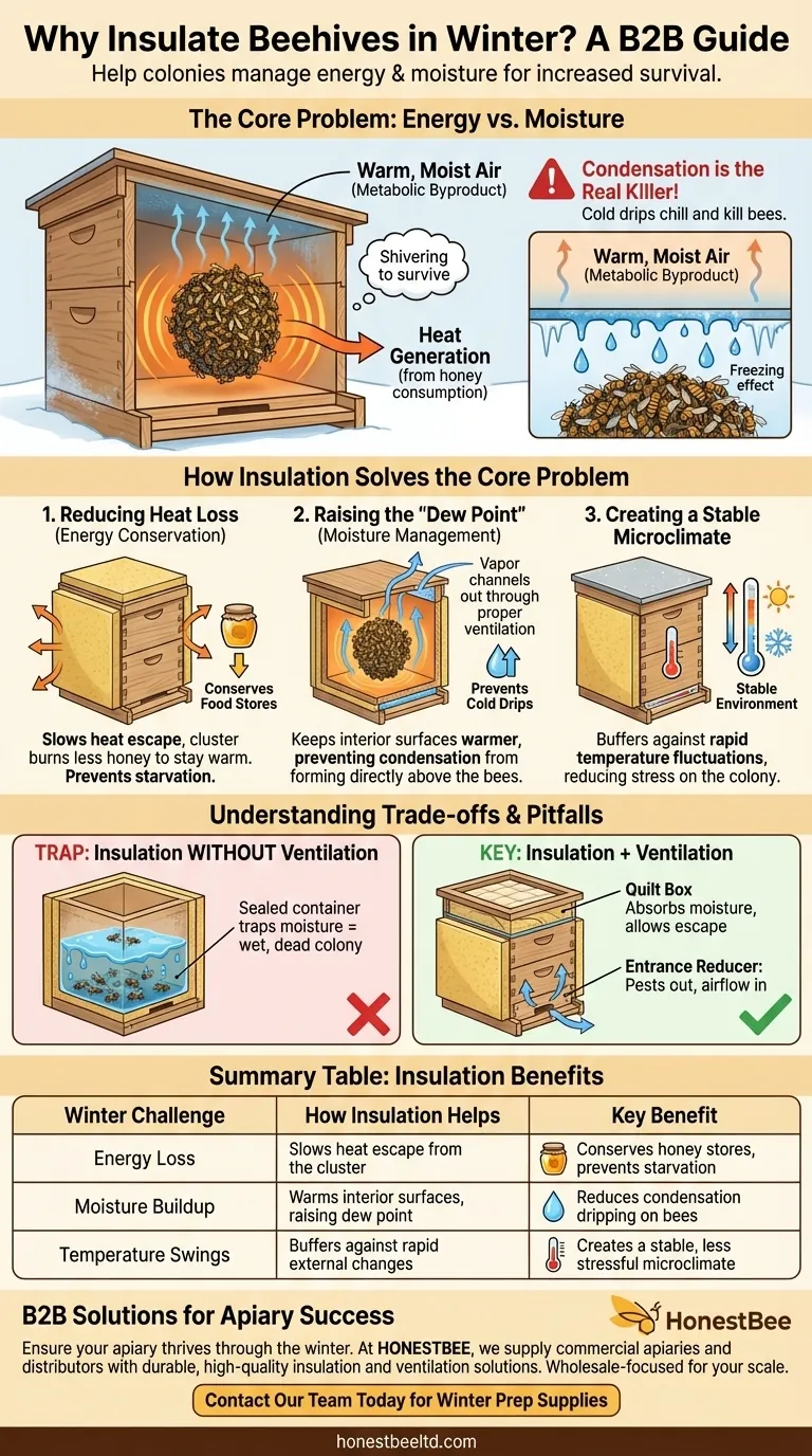 겨울철 벌통 단열이 중요한 이유는 무엇일까요? 군집의 생존율을 높이세요 시각적 가이드