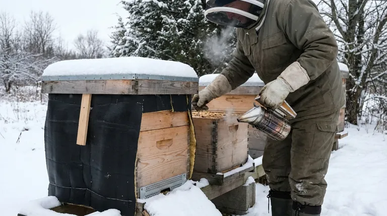 كيف يمكن لمربي النحل ضمان بقاء خلاياهم على قيد الحياة خلال فصل الشتاء؟ دليل بقاء المستعمرة