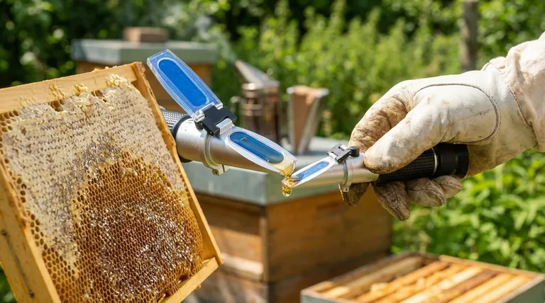 Why is it important to measure the moisture content of honey before harvesting? Prevent Fermentation & Ensure Quality