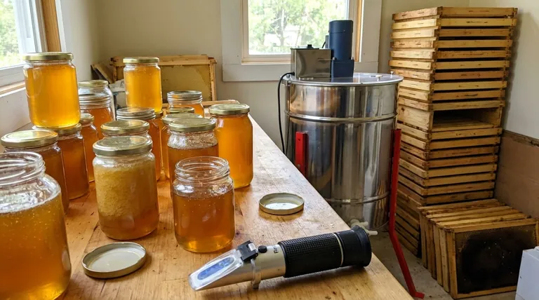 为什么低水分含量对蜂蜜储存很重要?防止发酵并确保长期稳定性