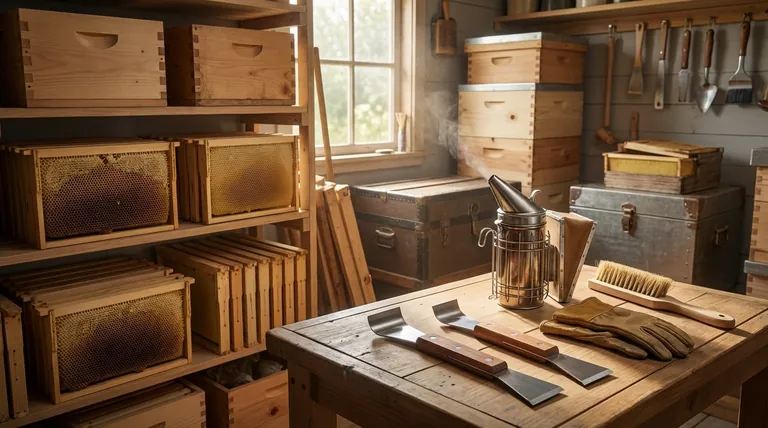 양봉 장비를 올바르게 보관하는 것이 왜 중요할까요? 귀하의 투자와 벌통 건강을 보호하세요