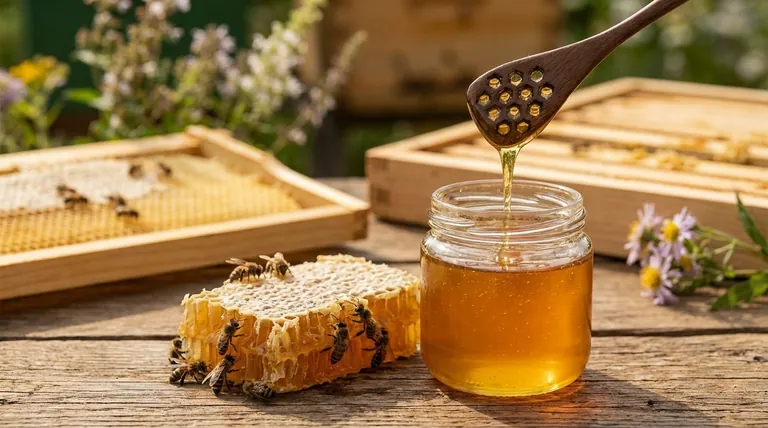 꿀 생산에서 효소의 역할은 무엇인가요? 벌들이 어떻게 꿀을 슈퍼푸드로 변환하는가