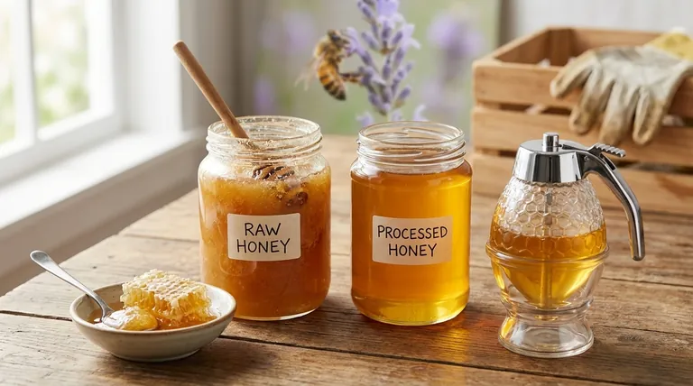 What are the key differences in health benefits between raw and processed honey? Unlock Nature's Full Potential