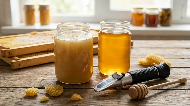 What are the key differences between raw honey and processed honey? A Guide for Beekeepers & Distributors
