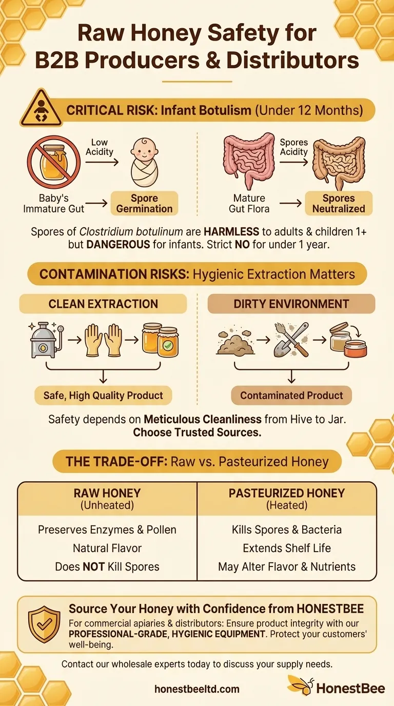 What safety considerations should be noted when consuming raw honey? Protect Your Family with Essential Guidelines Visual Guide