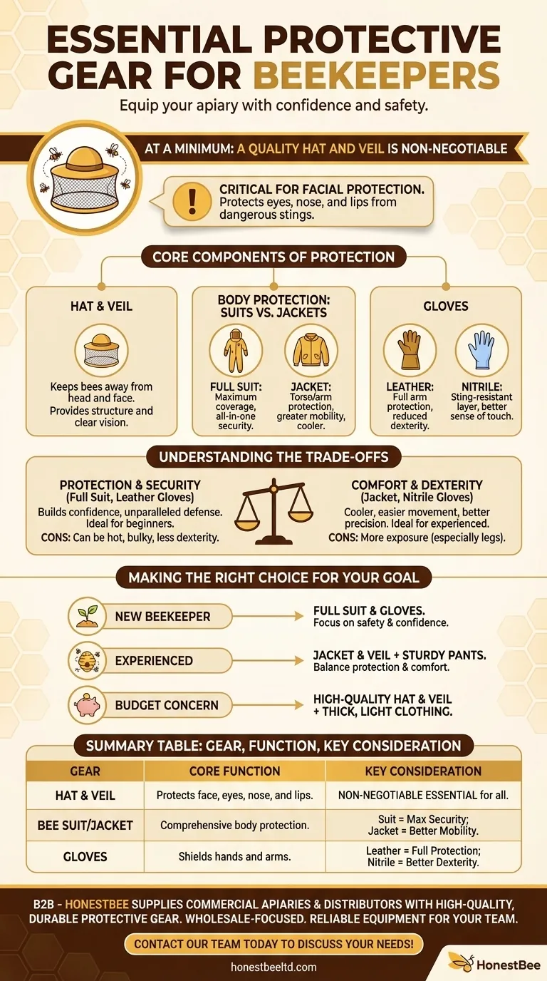 What protective gear is essential for beekeepers? Build Confidence with Maximum Safety Visual Guide