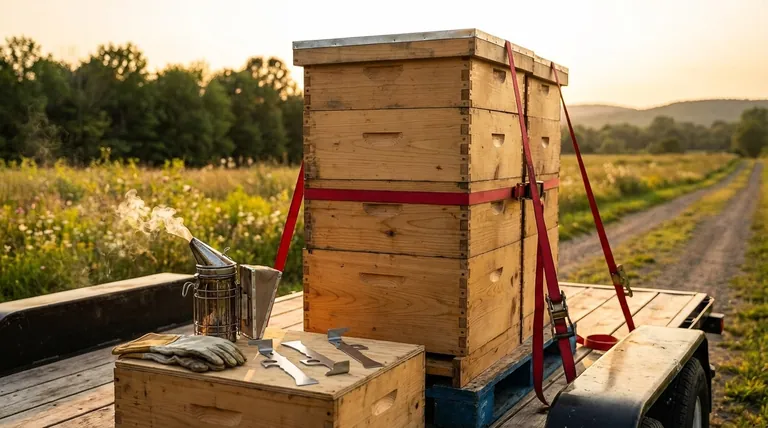 Quali sono le considerazioni chiave nella scelta di un design di arnia per il trasferimento? Garantire la sicurezza della colonia e un facile trasporto