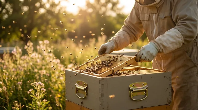 In che modo il comportamento di un apicoltore influenza le api? Coltiva la calma per un alveare più sicuro e produttivo