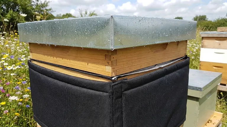 What is the purpose of the telescoping cover in a Langstroth hive? Essential Weatherproofing for Your Apiary