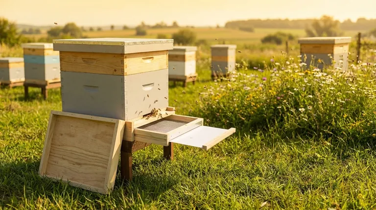 What is the bottom board in a Langstroth hive? Choose the Right Floor for Your Hive's Health