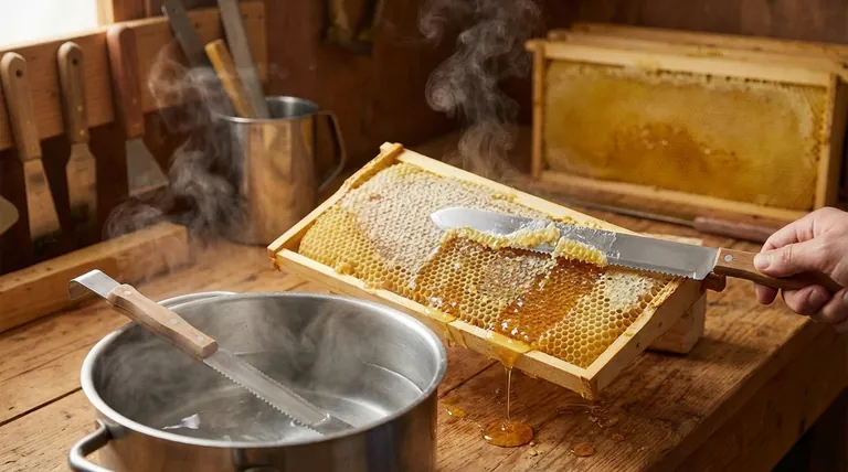 In che modo un coltello "a freddo" aiuta nel processo di disopercolatura? Padroneggiare la raccolta efficiente del miele