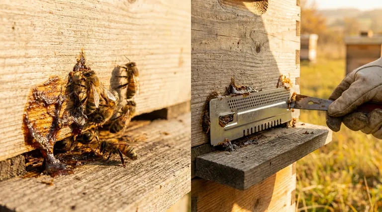 Que capacidade natural a maioria das abelhas tem para reduzir a entrada de sua colmeia? Domine a Segurança da Colmeia no Inverno