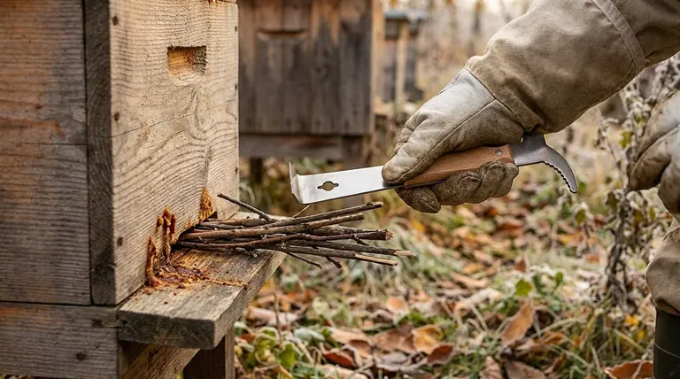 How can beekeepers help bees regulate hive temperature? Support Without Disruption