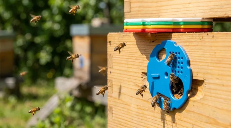 What is a beehive entrance reducer and what is its purpose? Boost Hive Defense & Colony Survival