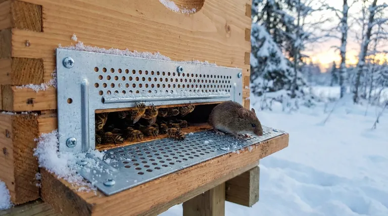What is a mouse guard and how does it work? Essential Winter Protection for Your Beehives