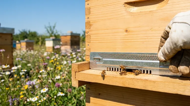 What are the two functions of the Entrance Reducer? Master Hive Defense and Safe Transport