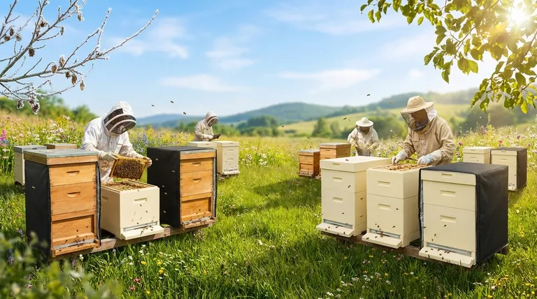 폴리우레탄 폼 벌통이 꿀 생산량을 넘어 벌의 생산성에 제공하는 추가적인 이점은 무엇입니까? 군집 건강 및 꿀 수확량 증대