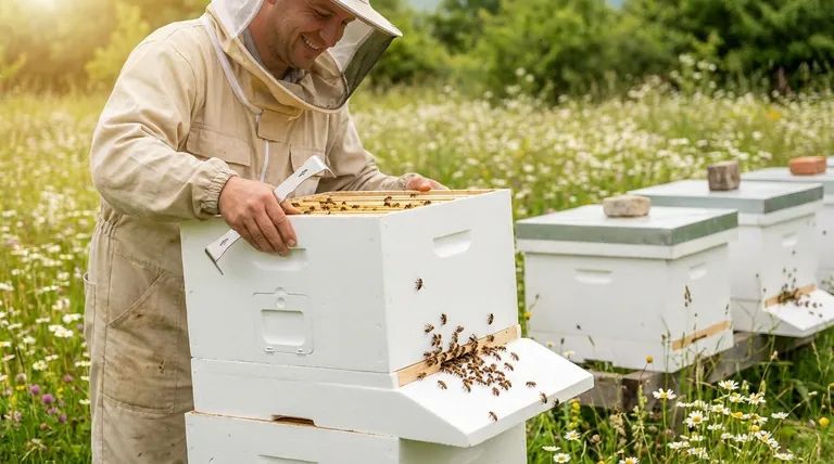 Quais recursos de conforto são incorporados nas colmeias de EPS para abelhas e apicultores? Aumente a Saúde da Colônia e a Facilidade para o Apicultor
