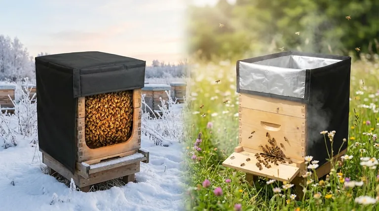 How do bees regulate temperature in hives, and how does EPS insulation help? Boost Colony Health & Honey Yields