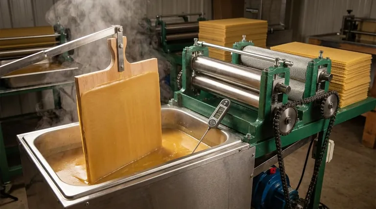 담금조 온도는 몇 도로 유지해야 하며, 그 이유는 무엇입니까? 완벽한 시트 제작을 위한 마스터 왁스 농도