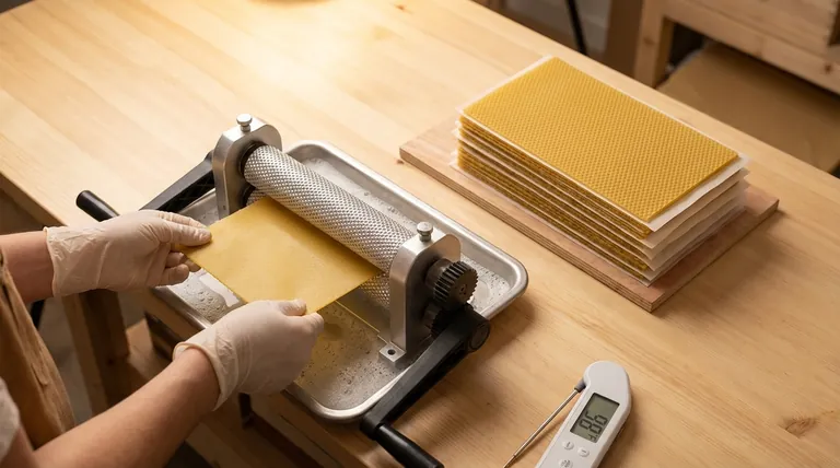 밀랍 시트를 밀링하는 동안 어떤 예방 조치를 취해야 할까요? 흠 없는 기초 생산을 위한 가이드