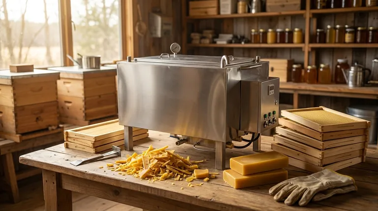 What should be done with scraps after cutting foundation? Save, Wash, and Re-Melt for Sustainability