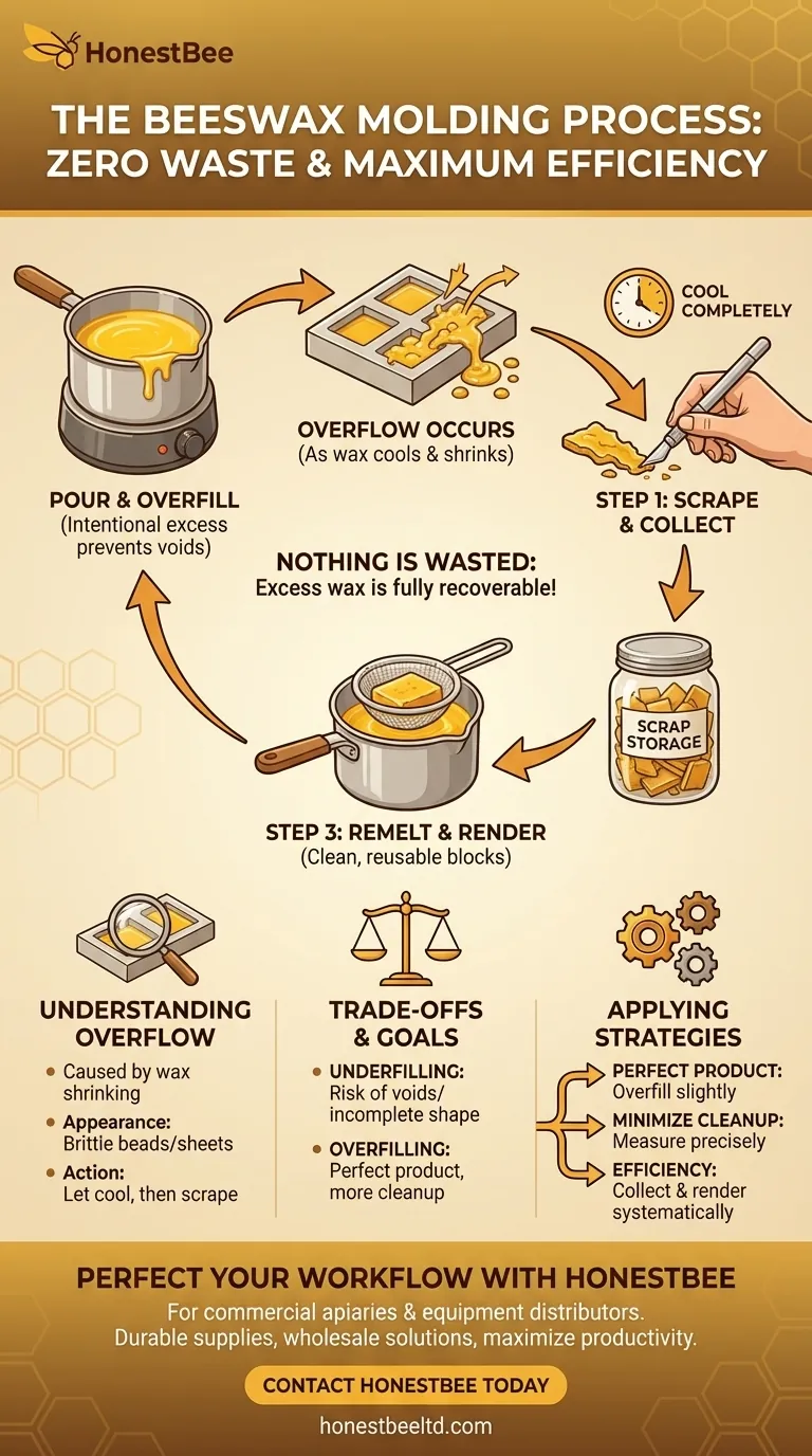 성형 과정에서 여분의 밀랍은 어떻게 되나요? 모든 조각을 회수하고 재사용하는 방법 알아보기 시각적 가이드