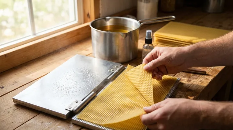 Come si rimuove il foglio di cera d'api dallo stampo in silicone? Una guida per fogli perfetti e senza strappi