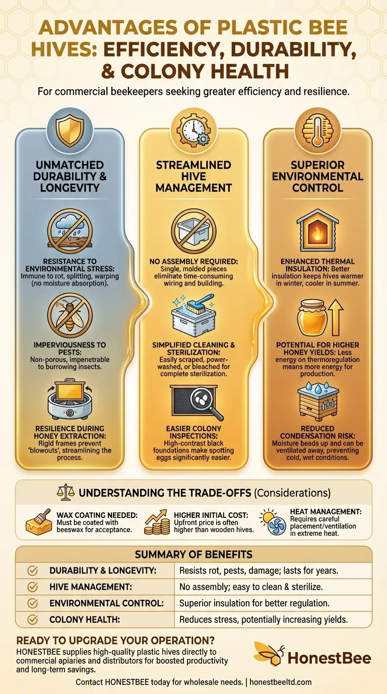 What are the advantages of plastic bee hives? Boost Efficiency & Durability for Your Apiary Visual Guide