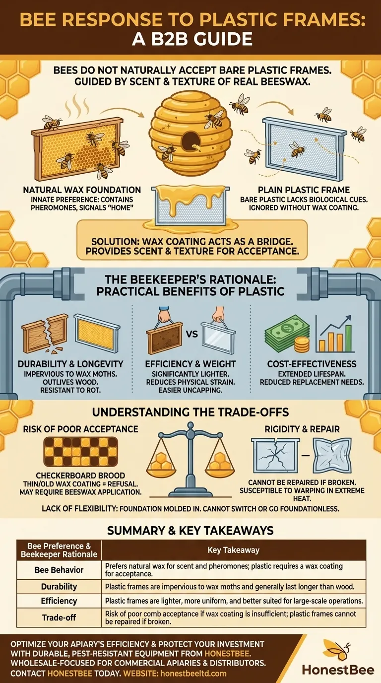 벌들은 벌통 속 플라스틱 소광틀에 어떻게 반응할까요? 벌의 본능과 양봉가의 효율성 사이의 균형 맞추기 시각적 가이드