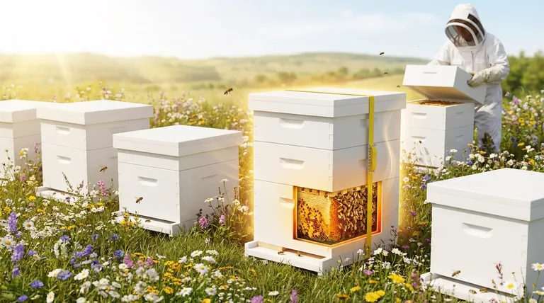 발포 폴리스티렌 벌통의 장점은 무엇인가요? 꿀 생산량 증대 및 겨울 생존율 향상