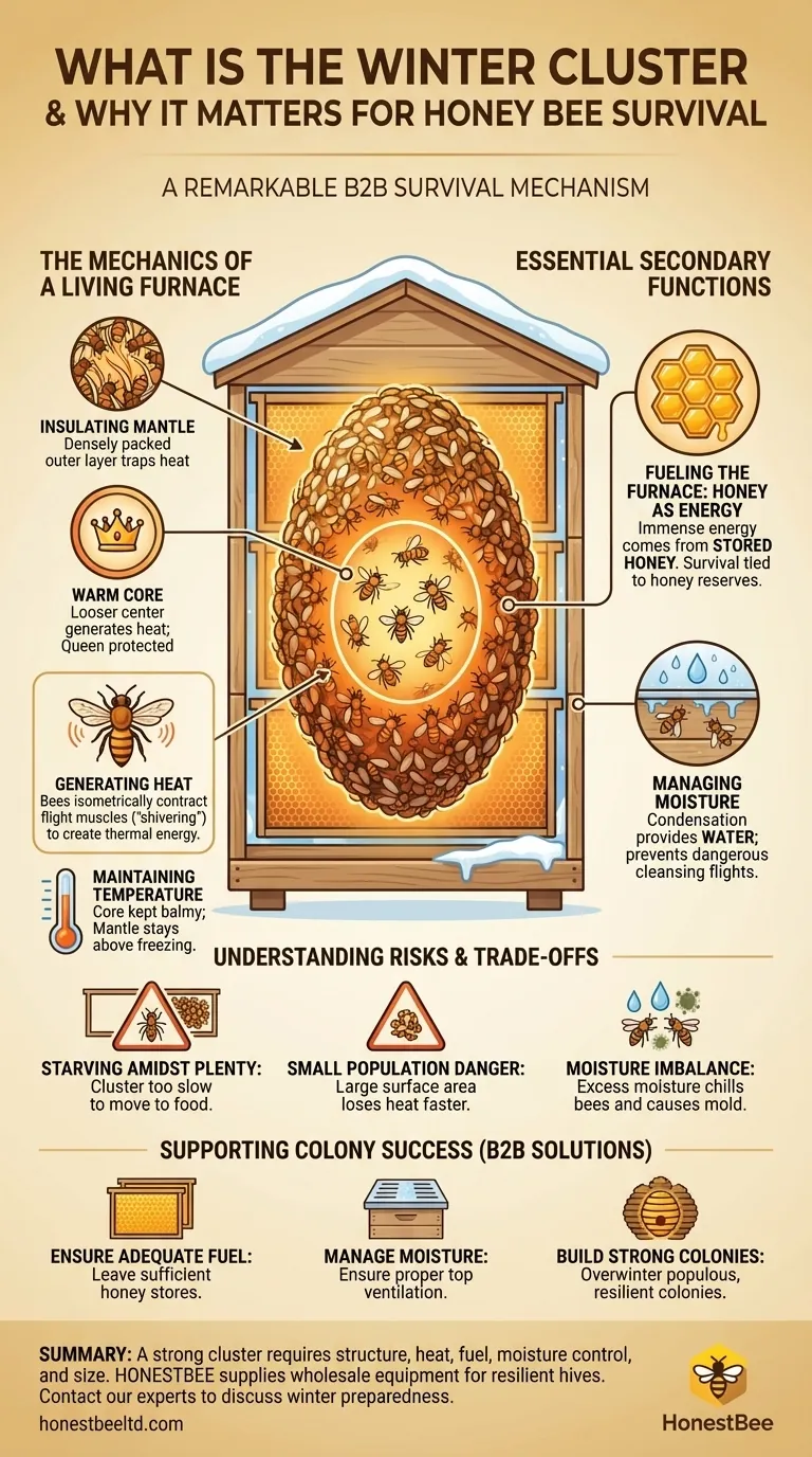 겨울벌집군집이란 무엇이며, 꿀벌 생존에 왜 중요한가요? 겨울을 통해 벌집군집이 번성하도록 보장하세요 시각적 가이드