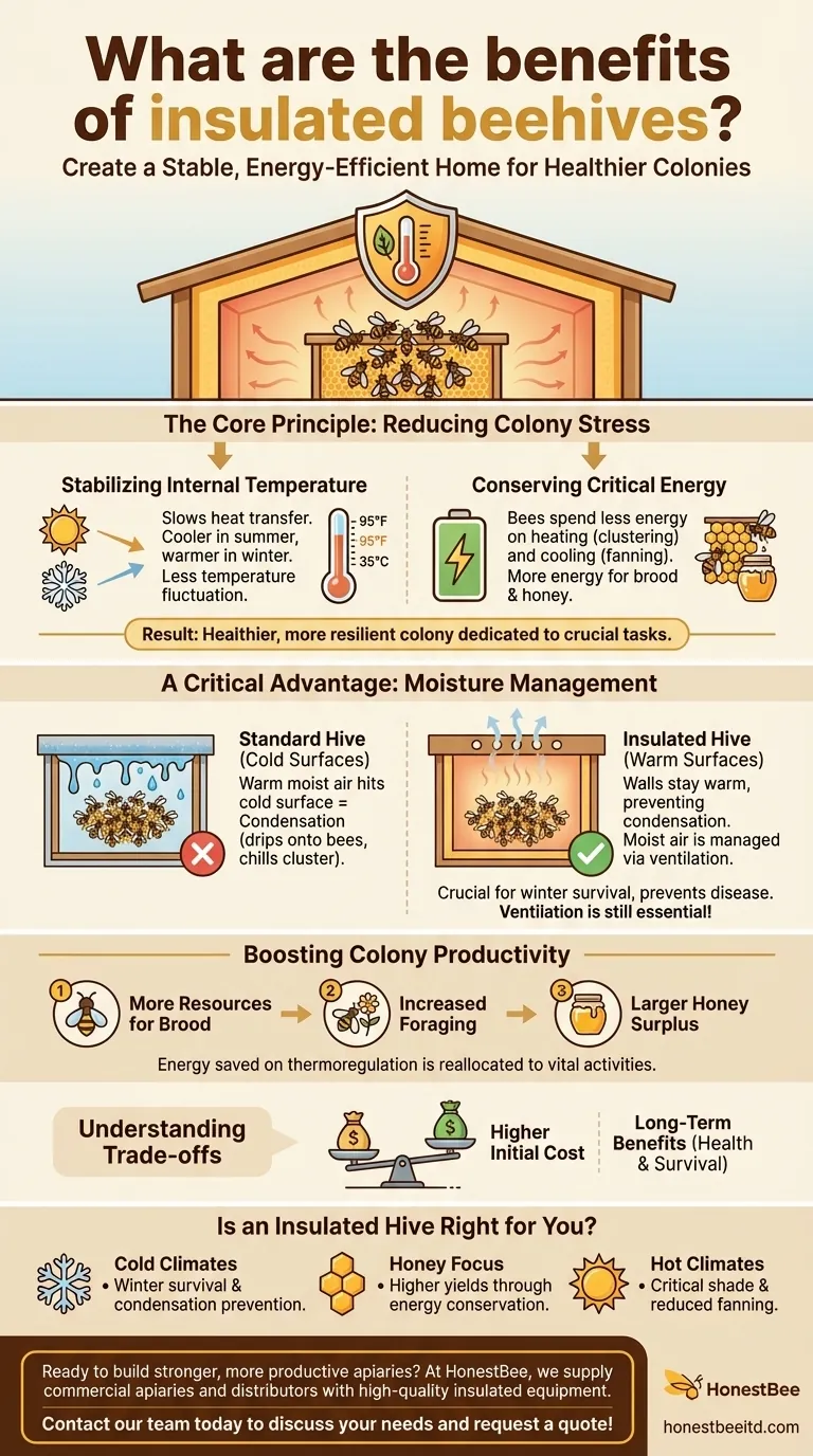 단열 벌통의 이점은 무엇인가요? 군집 건강 및 꿀 수확량 증대 시각적 가이드