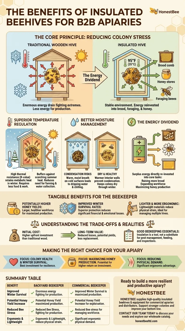 How do insulated beehives benefit beekeepers? Boost Colony Health & Honey Yields Visual Guide
