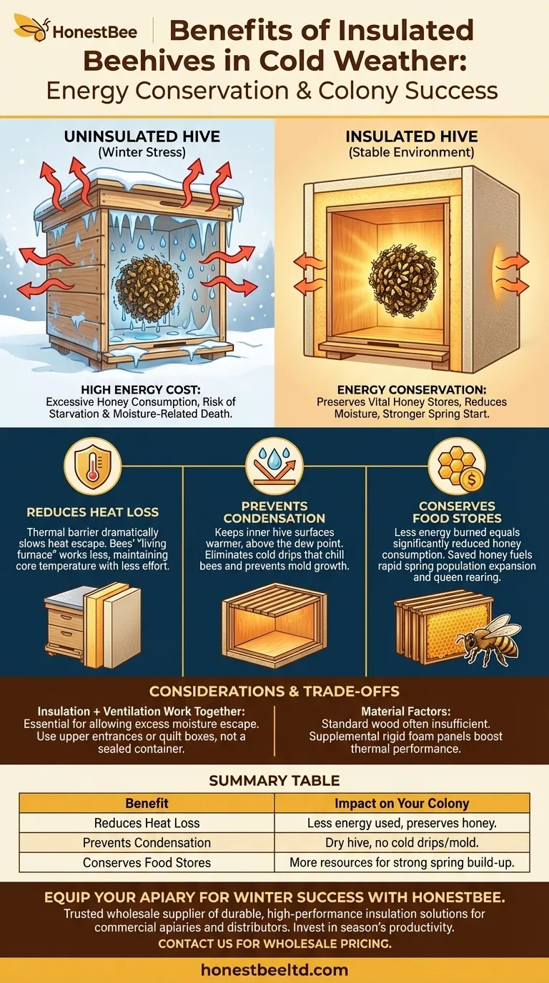 What are the benefits of insulated beehives in cold weather? Boost Winter Survival & Spring Productivity Visual Guide