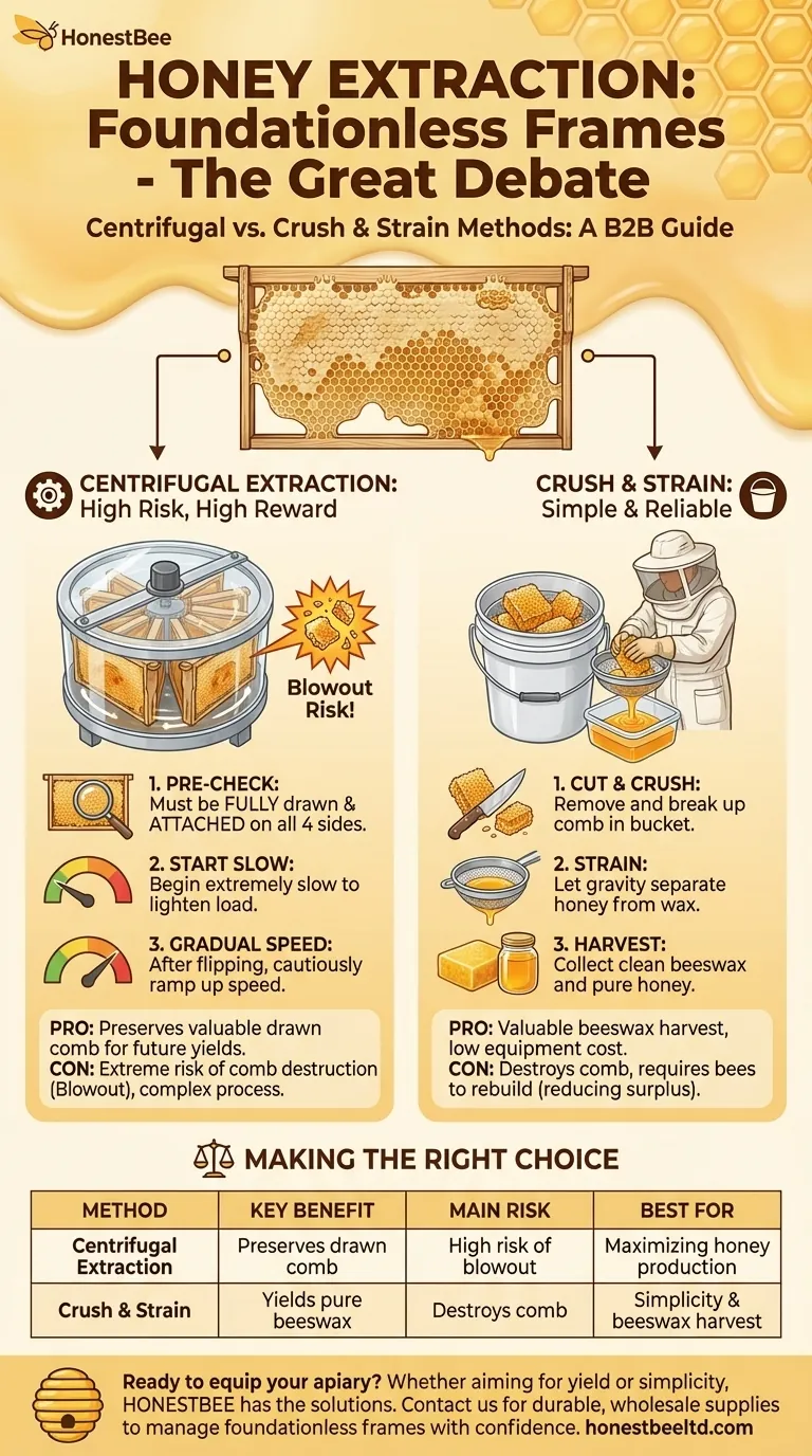 Is it possible to extract honey with foundationless frames? A Guide to Maximizing Your Harvest Visual Guide