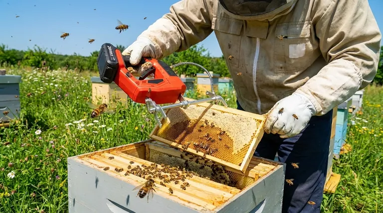 无人机在蜂群中有什么潜在的好处?增强蜂巢的健康和生产力